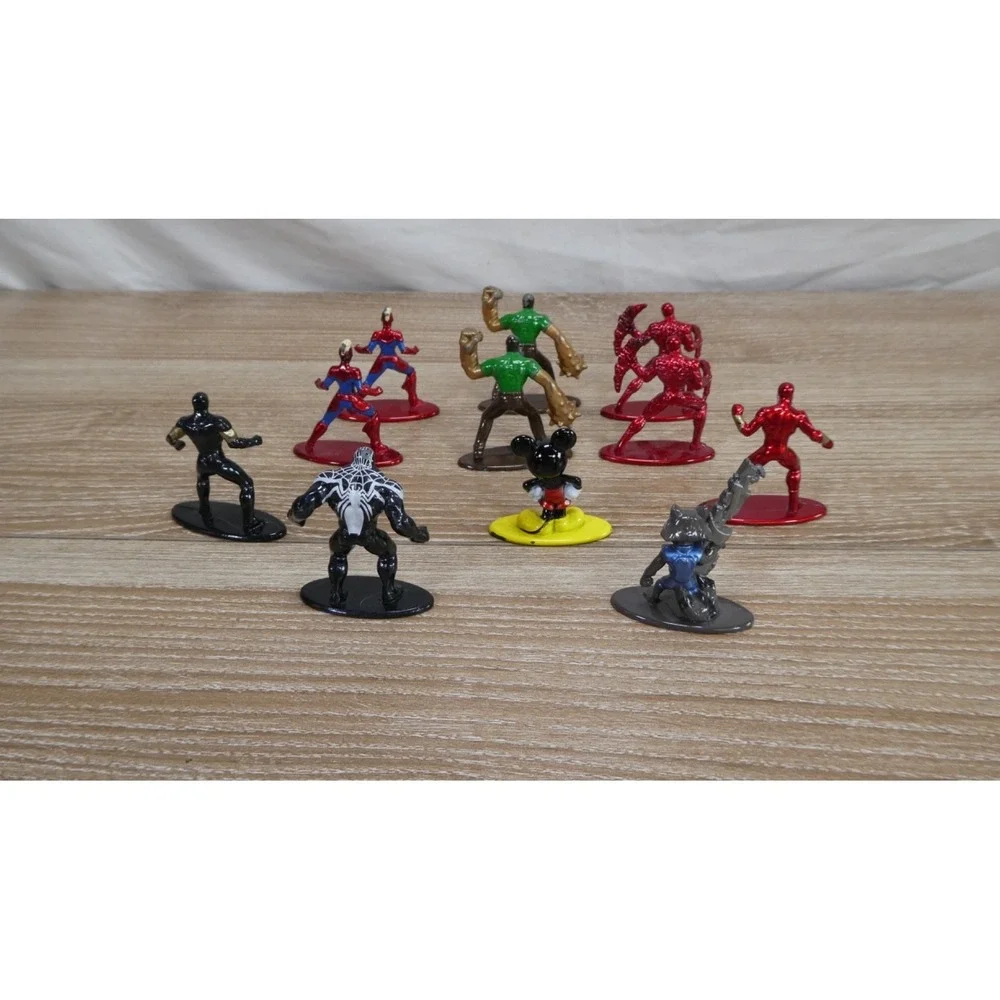 Marvel Figurines Collectable and Mickey Mouse Mix Lot of 11